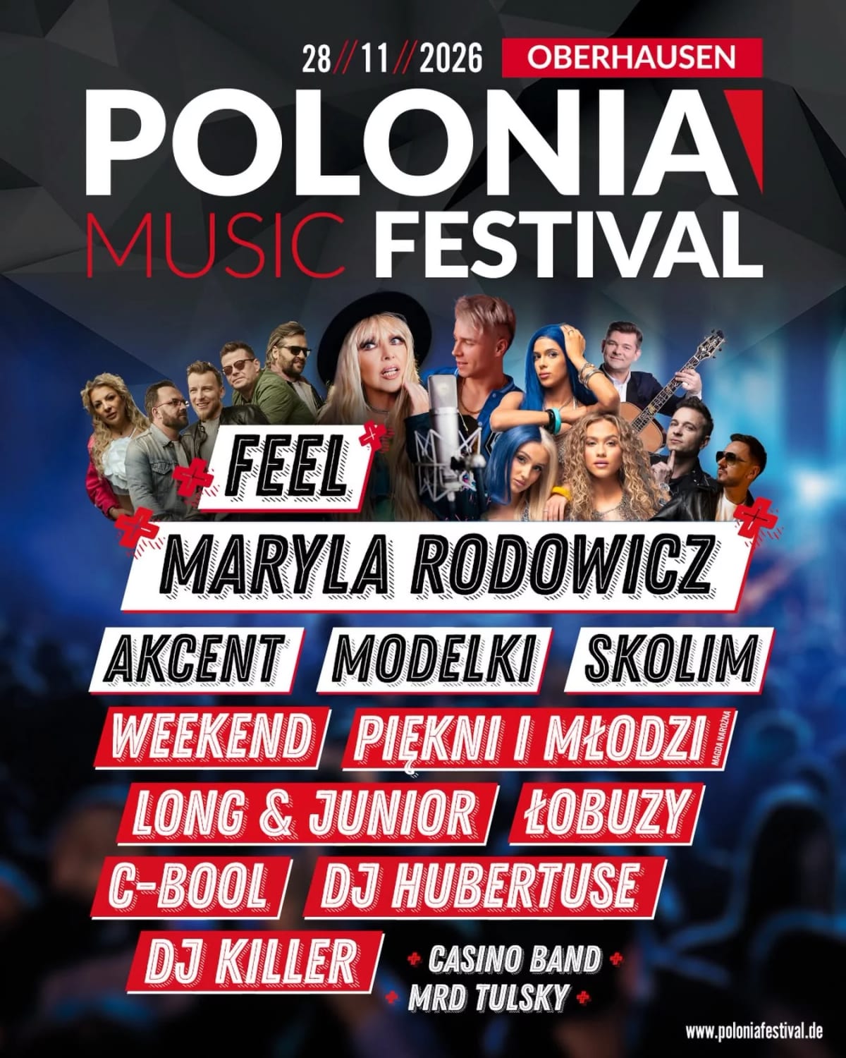 Plakat: Polonia Music Festival Oberhausen 2026