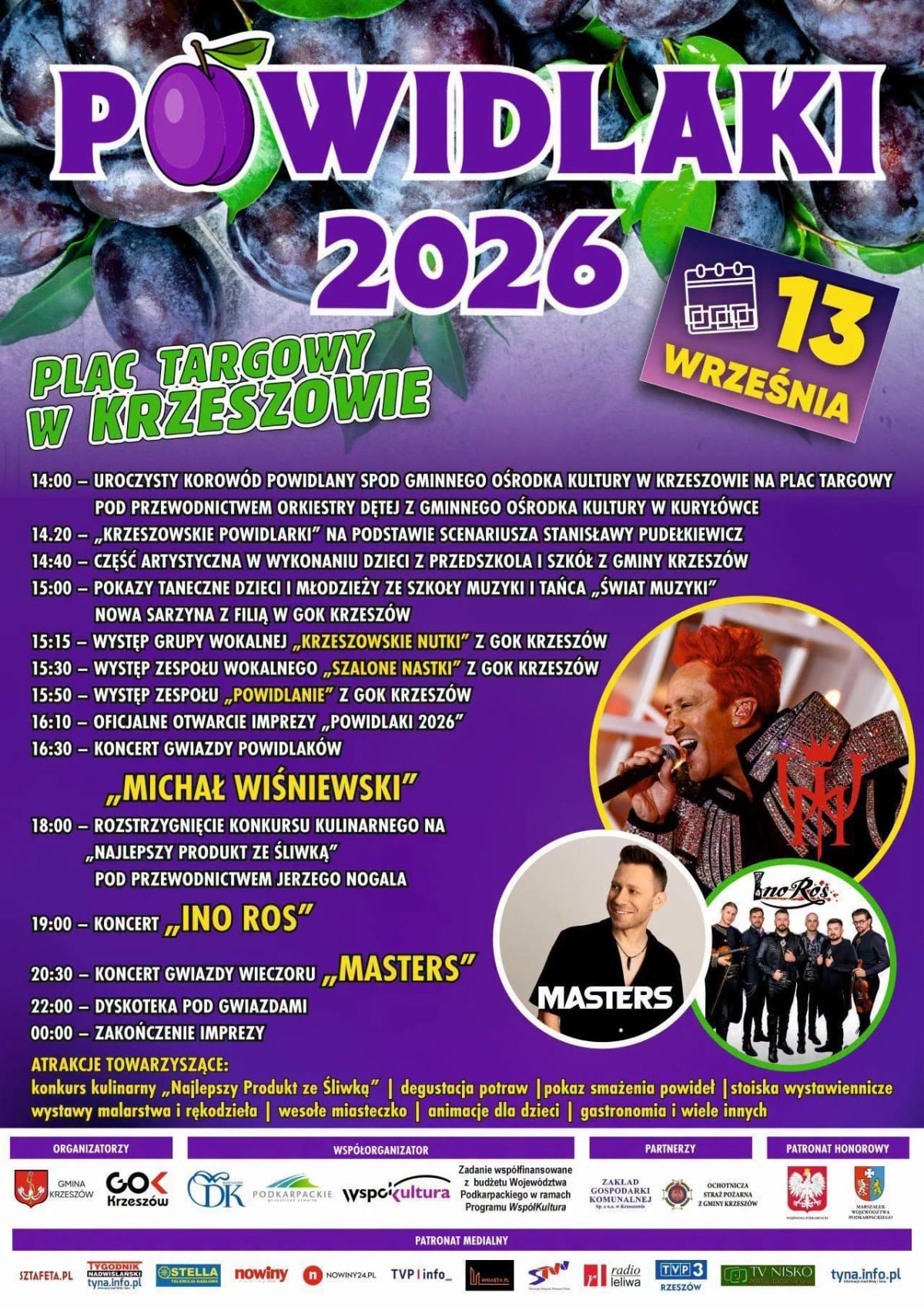 Plakat: Powidlaki 2026 w Krzeszowie